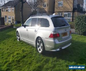 2008 BMW 530D A/C TOURING AUTO SILVER ESTATE