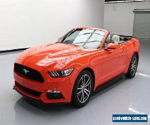 2015 Ford Mustang EcoBoost Premium Convertible 2-Door