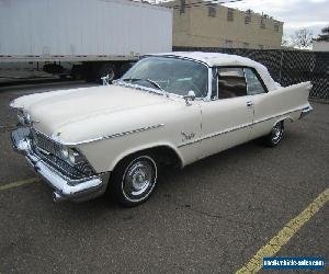 1958 Chrysler Imperial Base Convertible 2-Door