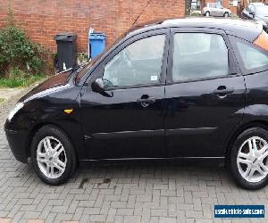 Black 5 Door Ford Focus 1.6 Zetec (03 plate)