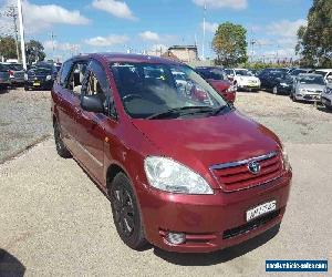 2002 Toyota Avensis ACM20R Verso GLX Red Automatic 4sp A Wagon