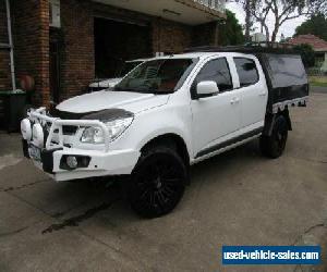 2015 Holden Colorado RG MY14 LX (4x4) White Automatic 6sp A Crew C/Chas