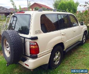 Toyota Landcruiser Sahara. Not a Lexus Lx470