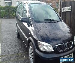 2005 VAUXHALL ZAFIRA DESIGN DTI 16V BLACK for Sale