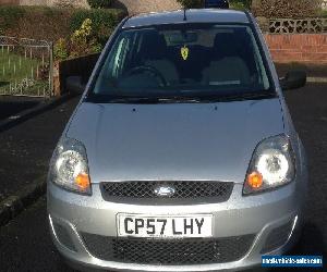 2007 FORD FIESTA STYLE SILVER