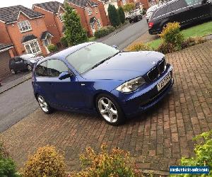 2008 BMW 1 series 2.0l SE blue