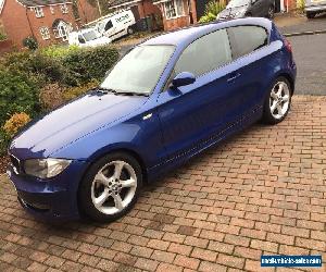 2008 BMW 1 series 2.0l SE blue