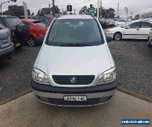 2003 Holden Zafira TT Silver Automatic 4sp A Wagon