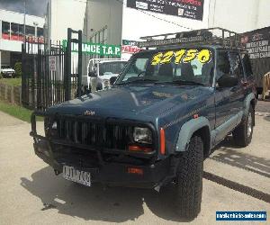 1998 Jeep Cherokee XJ Sport (4x4) Blue Automatic 4sp A Wagon