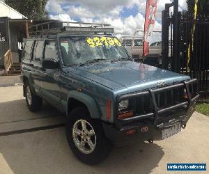 1998 Jeep Cherokee XJ Sport (4x4) Blue Automatic 4sp A Wagon