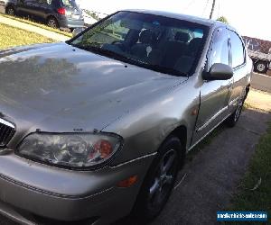 Nissan Maxima Sedan 2001 automatic gold - AC power windows 9 months rego low kms