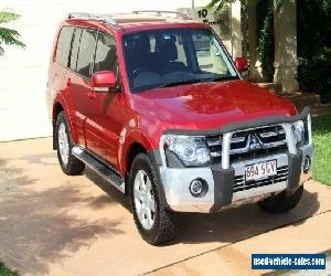 2008 Mitsubishi Pajero NS VR-X Red Automatic 5sp A Wagon