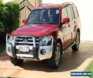 2008 Mitsubishi Pajero NS VR-X Red Automatic 5sp A Wagon