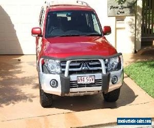 2008 Mitsubishi Pajero NS VR-X Red Automatic 5sp A Wagon