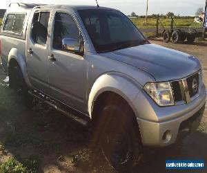 NISSAN NAVARA ST-X D40 2.5L TURBO DIESEL DUAL CAB 4X4 ENGINE DAMAGED REPAIRABLE