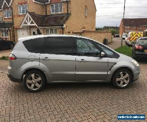 2008/58 FORD S-MAX TITANIUM 2 .0 TDCI 140 AUTO 5DR SILVER 7 SEAT AC ALLOYS 94k 