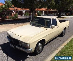 1981 WB UTE ORIGINAL 253 V8 Auto KINGSWOOD with books - not HQ HJ HX HZ Sandman