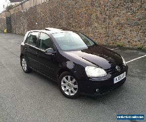 VW Golf 2.0 GT TDI Black 5 Door FSH Air Con + Electric Sunroof