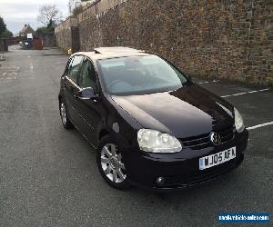 VW Golf 2.0 GT TDI Black 5 Door FSH Air Con + Electric Sunroof