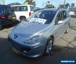 2005 Peugeot 307 MY06 Upgrade XSE HDI 2.0 Touring Silver Manual 6sp M Wagon for Sale