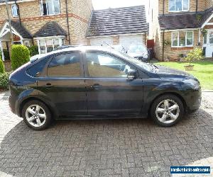 2009/09 FORD FOCUS 1.6 ZETEC 100 5DR BLACK AC ALLOYS 74K PSH