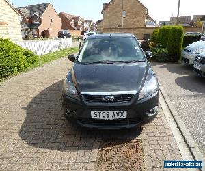 2009/09 FORD FOCUS 1.6 ZETEC 100 5DR BLACK AC ALLOYS 74K PSH