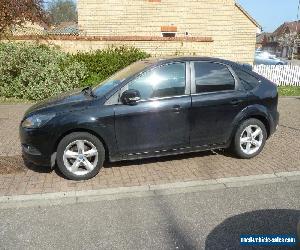 2009/09 FORD FOCUS 1.6 ZETEC 100 5DR BLACK AC ALLOYS 74K PSH