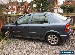 2001 VAUXHALL ASTRA CD 16V BLUE for Sale