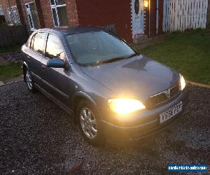 2001 VAUXHALL ASTRA CD 16V BLUE