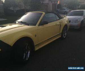 2001 Ford Mustang Base Convertible 2-Door