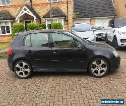 2007/07 VOLKSWAGEN GOLF 2.0 GTI TURBO 5DR BLACK LEATHER H/S 18"MONZA 82K FSH for Sale