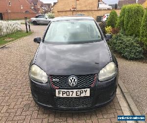 2007/07 VOLKSWAGEN GOLF 2.0 GTI TURBO 5DR BLACK LEATHER H/S 18"MONZA 82K FSH