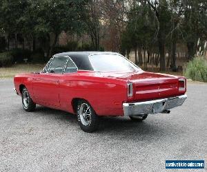 1969 Plymouth Road Runner Red Automatic 3sp A Coupe