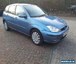 2002 52 FORD FOCUS 2.0 GHIA 5 DOOR AUTO METT BLUE for Sale