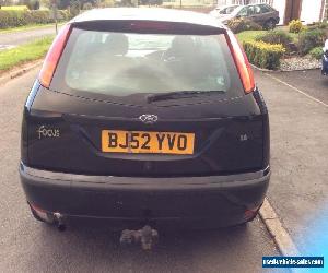 Ford Focus 1.6 Zetec 2002 (52 reg)