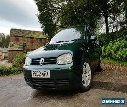 2002 mk4 Golf GT TDI 130 BHP Green 6 Speed Manual Eco Family Car Volkswagen IV for Sale