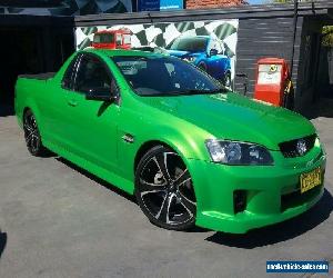 2008 Holden Commodore VE SV6 Green Manual 6sp M Utility