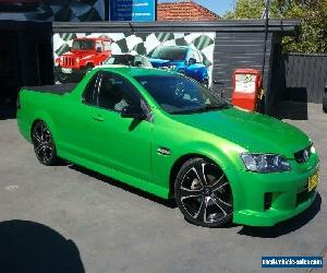 2008 Holden Commodore VE SV6 Green Manual 6sp M Utility