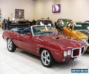 1969 Pontiac Firebird Burgundy Automatic A Convertible