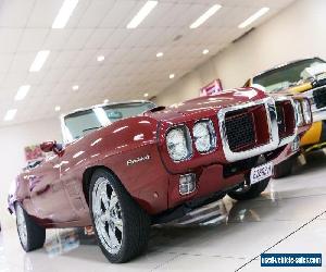 1969 Pontiac Firebird Burgundy Automatic A Convertible