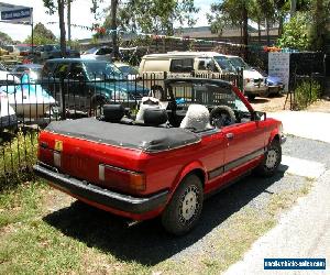 MAZDA 323 CONVERTIBLE  NO RESERVE  