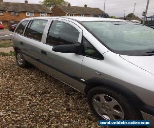 2005 VAUXHALL ZAFIRA LIFE 16V AUTO SILVER