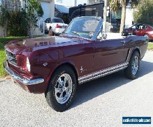 1965 Ford Mustang convertible