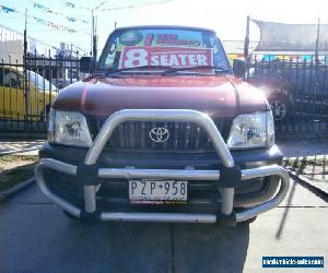 2000 Toyota Landcruiser Prado RZJ95R RV (4x4) Maroon Automatic 4sp A Wagon