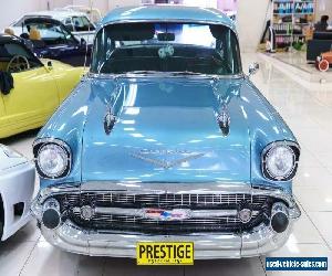 1957 Chevrolet 210 1957 Blue Manual M Hardtop