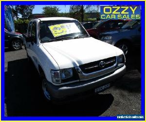 2001 Toyota Hilux RZN149R White Automatic 4sp A Dual Cab Pick-up