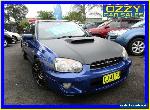 2003 Subaru Impreza MY03 RX (AWD) Blue Manual 5sp M Sedan for Sale