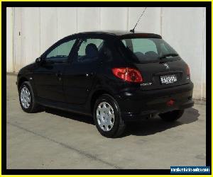 2005 Peugeot 206 XT Black Automatic 4sp A Hatchback