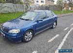 2002 VAUXHALL ASTRA SXI 16V BLUE for Sale