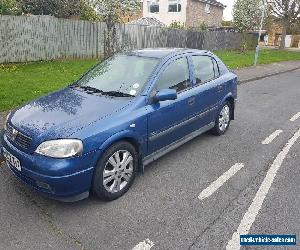 2002 VAUXHALL ASTRA SXI 16V BLUE for Sale